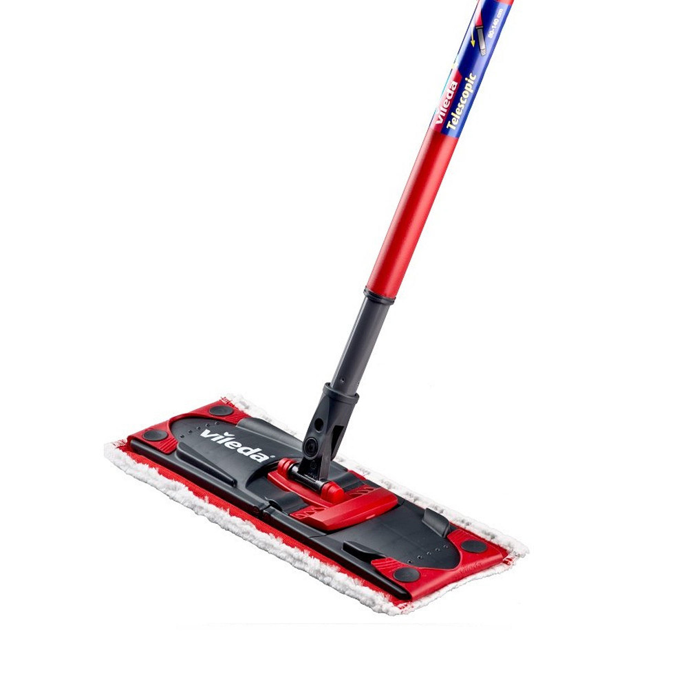 Vileda Ultramax lapos felmosó mop, moptartóval és nyéllel