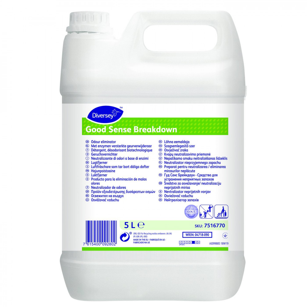 Good Sense Breakdown biológiailag aktív szagsemlegesítő szer, 5 liter