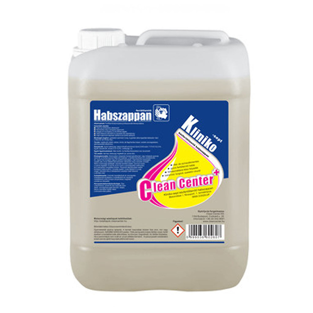 Kliniko-Sept virucid hatású fertőtlenítő kéztisztító habszappan, 5 liter