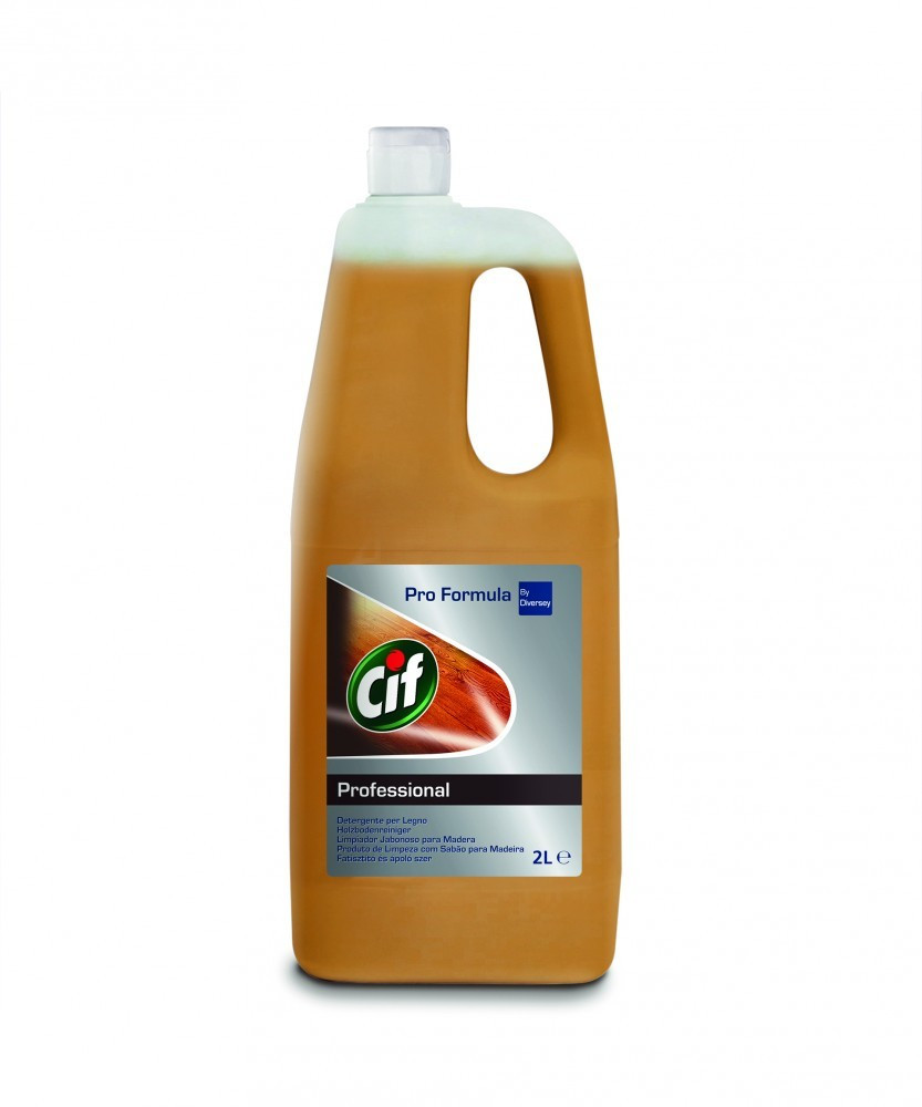 Cif Pro Formula Liquid Wood Floor Cleaner fatisztító- és ápolószer, 2 liter