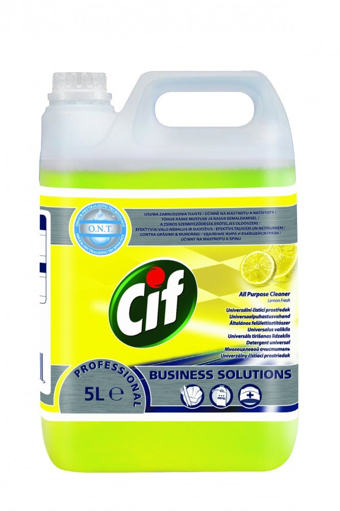 Cif Pro Formula APC All Purpose Cleaner Lemon Fresh általános felülettisztítószer citrom illattal, 5 liter