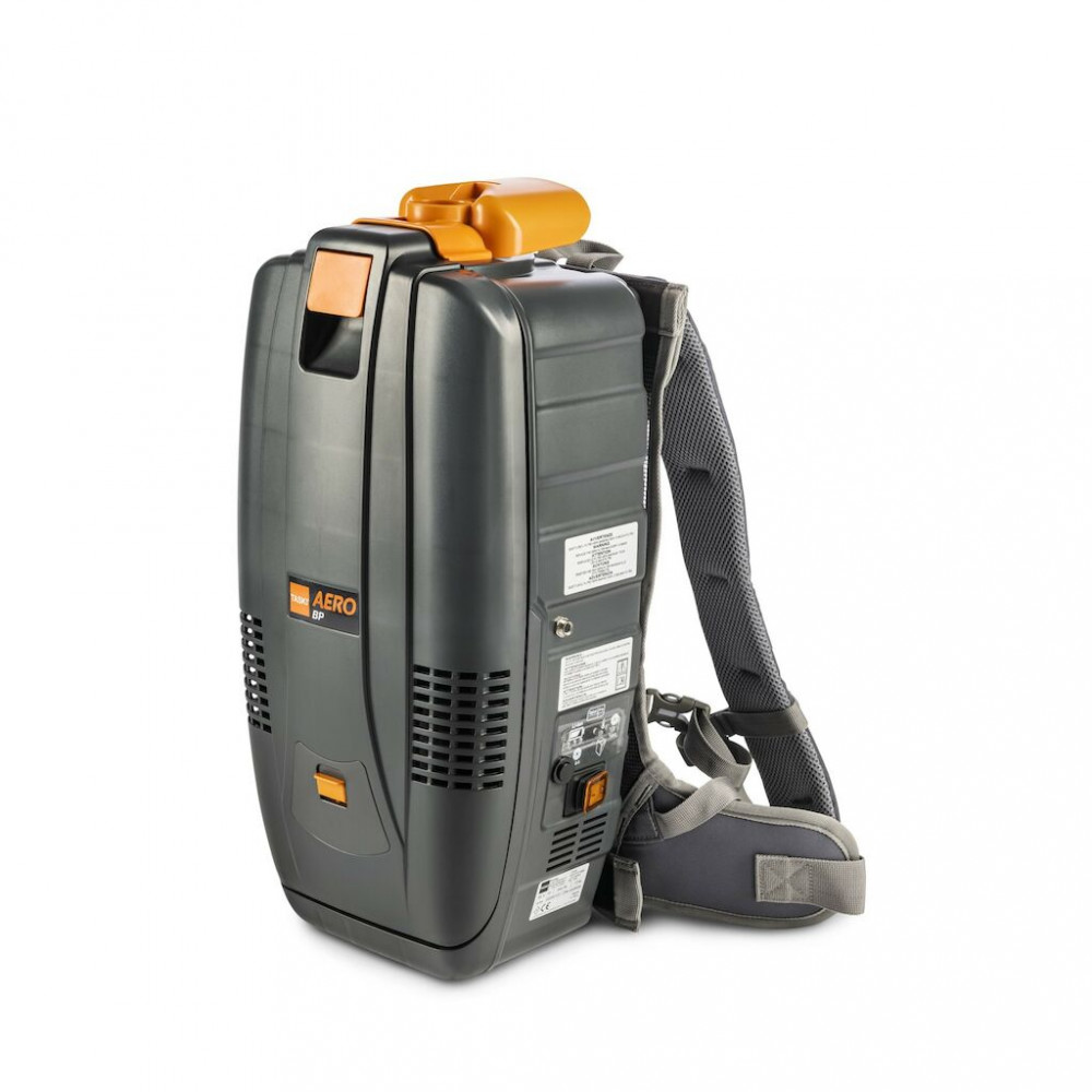 TASKI Aero BP B+ Plus Li-Ion Plus akkumulátoros háti porszívó 3 funkcióval (akkumulátort és töltőt nem tartalmaz)