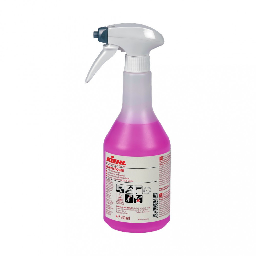 Kiehl AvenisFoam napi szaniter tisztítószer, ökológiai savkombinációval, szórófejes, 750 ml