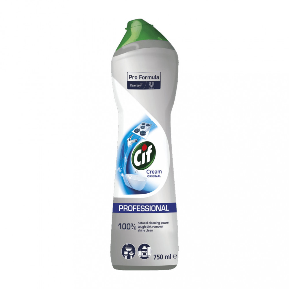 Cif Pro Formula Cream karcmentesen tisztító folyékony súrolószer, 750 ml