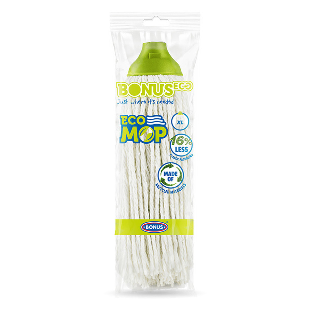 Bonus Eco XL újrahasznosított pamut felmósófej, 190 g