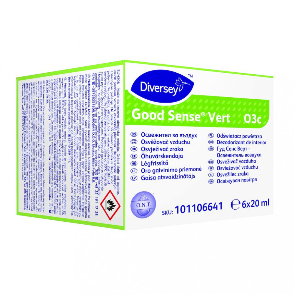 Good Sense Vert utántöltő illatosító és szagsemlegesítő patron O1c, 20 ml
