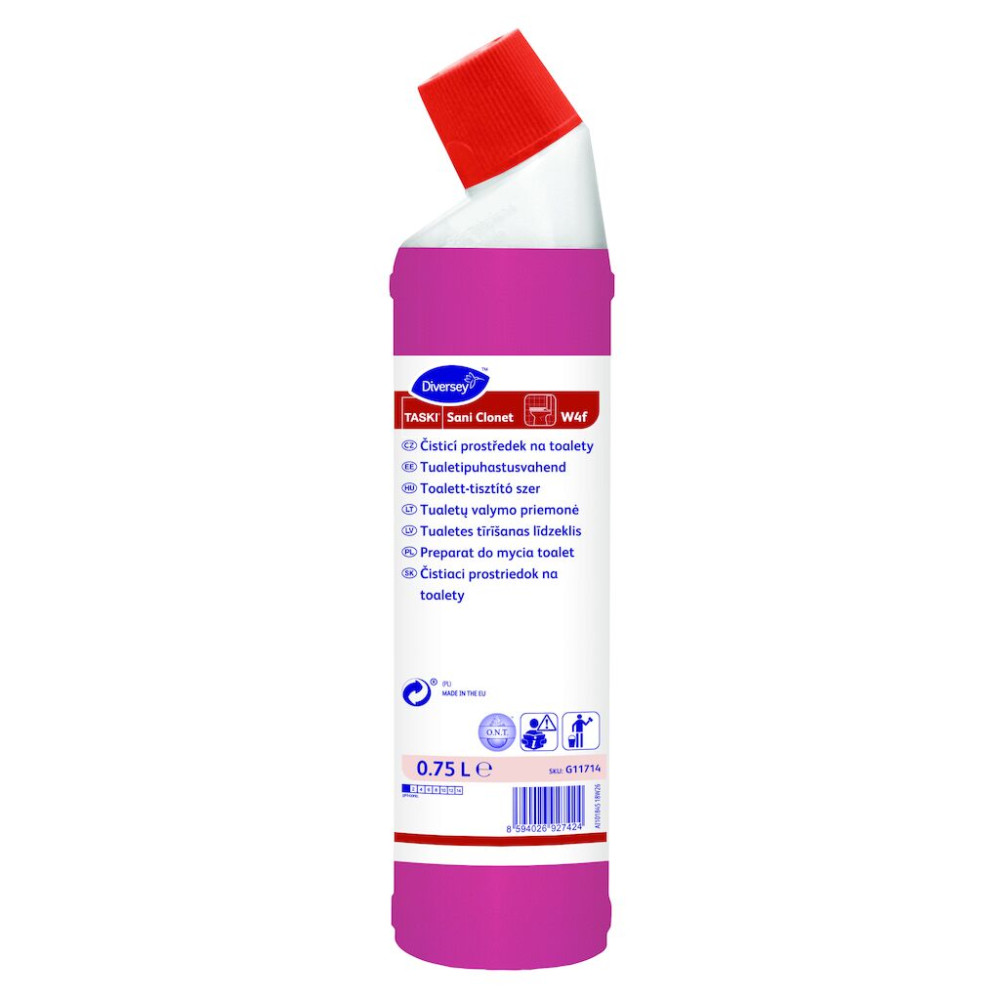 Taski Sani Clonet savas toalett tisztítószer, 750 ml