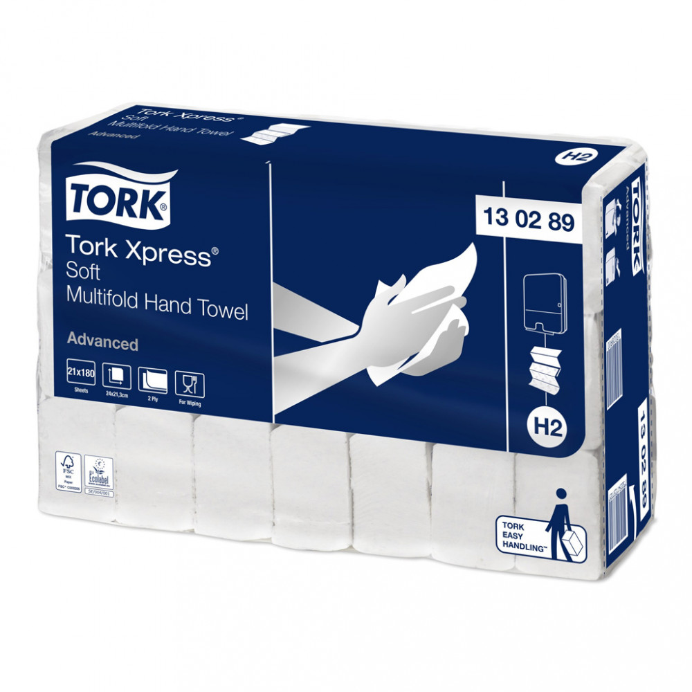 Tork Advanced Xpress Soft Multifold H2 kéztörlő