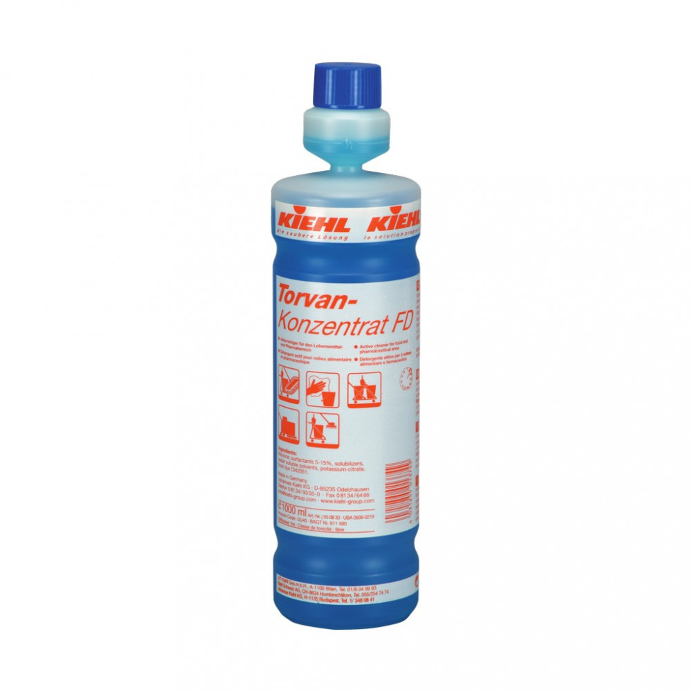 Kiehl Torvan FD konyhai tisztítószer koncentrátum, 1 liter