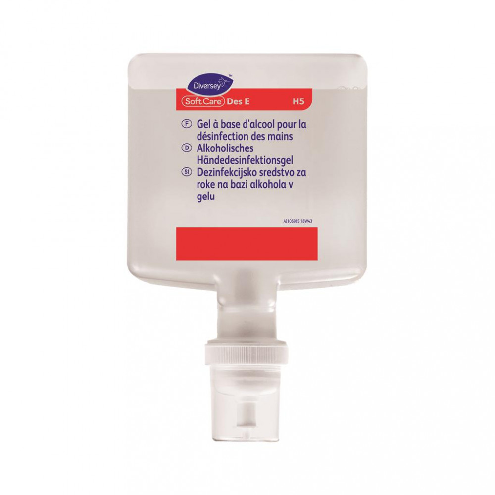Soft Care Des E H5 IntelliCare alkohol alapú, folyékony kézfertőtlenítő szer, 1,3 liter
