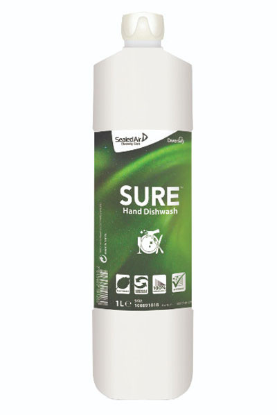 Sure Hand Dishwash kézi mosogatószer, 1 liter