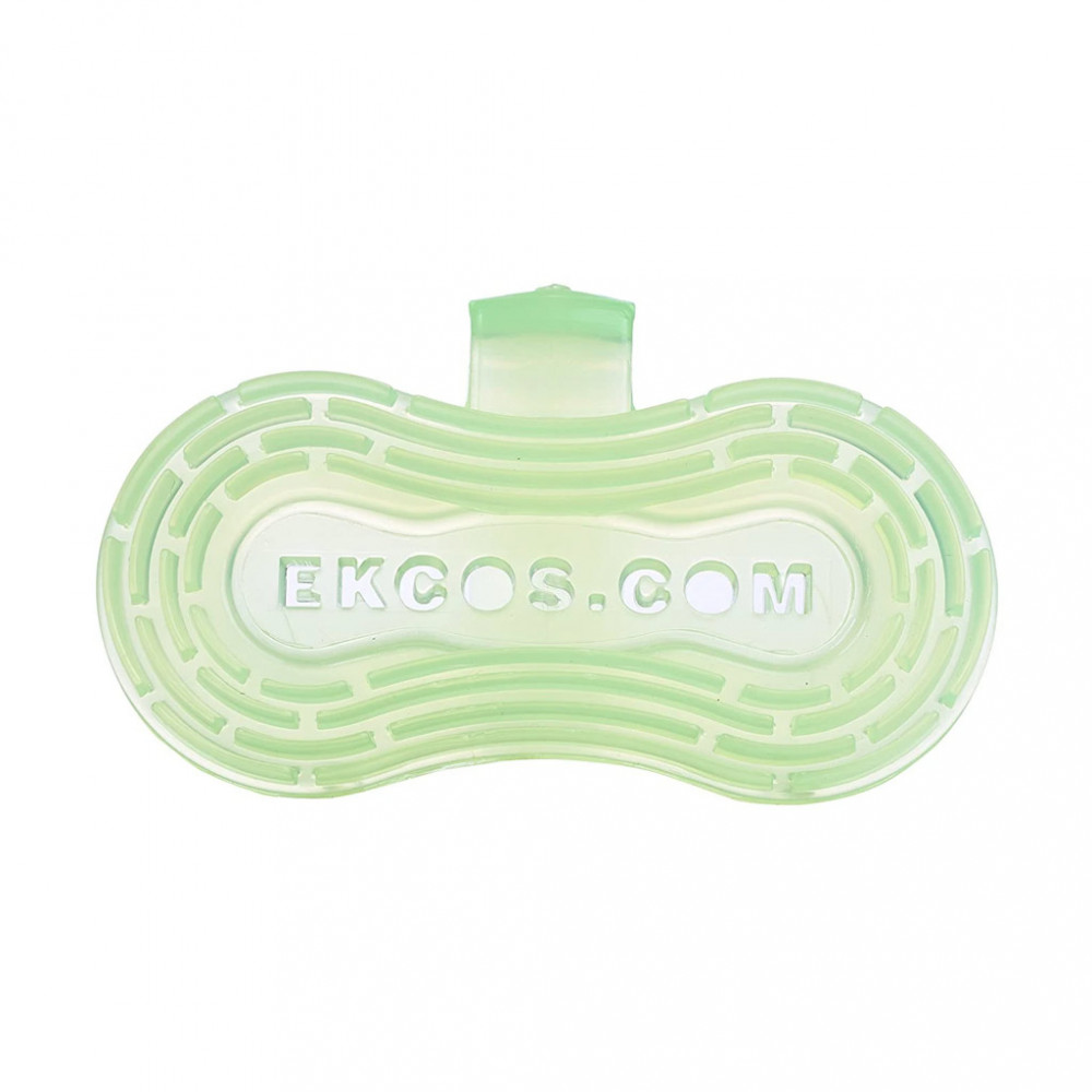 Ekcos Ekco Clip™ Green / Apple zöldalma illatú WC illatosító, 10 db/csomag