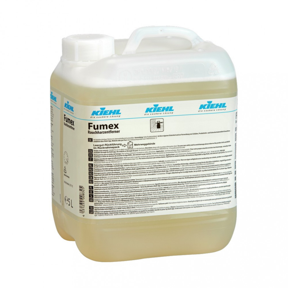 Kiehl Fumex konyhai tisztítószer füstölési gyanta eltávolításához, 5 liter