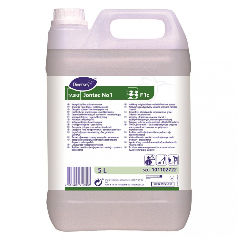 Taski Jontec No. 1 erőteljes padozattisztító - utánöblítést nem igényel, 5 liter
