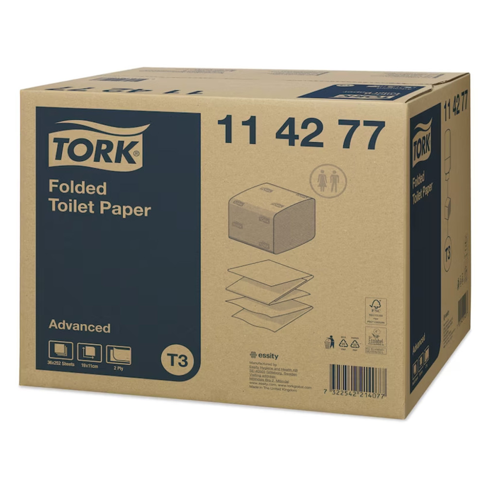 Tork Advanced hajtogatott toalettpapír (114271 utód)