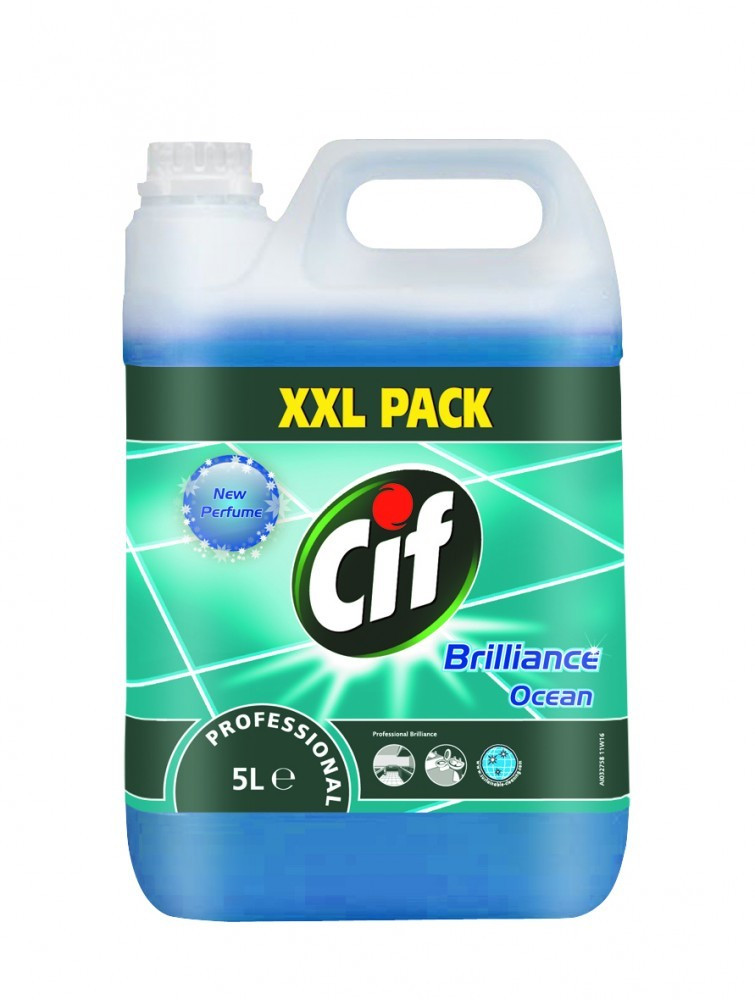 Cif Pro Formula Brilliance Ocean általános folyékony tisztítószer, 5 liter