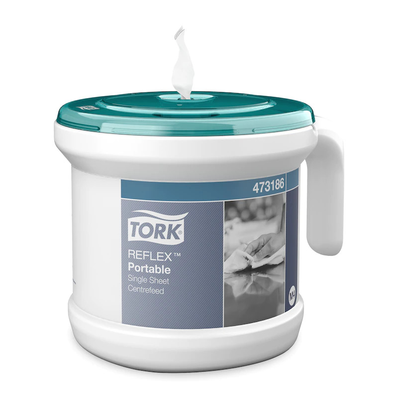 Tork Reflex™ hordozható, belsőmag-adagolású rendszer