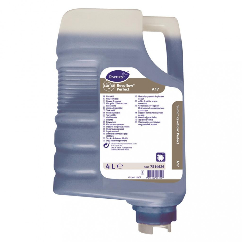 Suma Revoflow Perfect A17 semleges kémhatású gépi öblítőszer koncentrátum, 4 liter