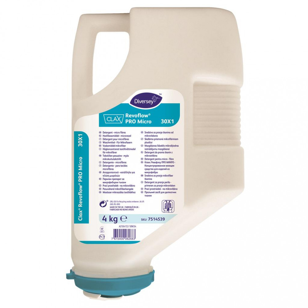 Clax Revoflow Pro Micro 30X1 mosószer mikroszálas textíliákhoz, 4 kg