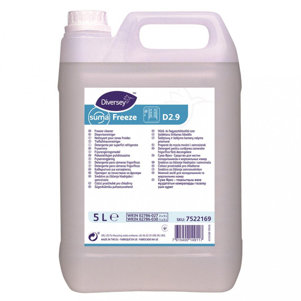 Suma Freeze D2.9 hűtő- és fagyasztótisztító szer, 5 liter