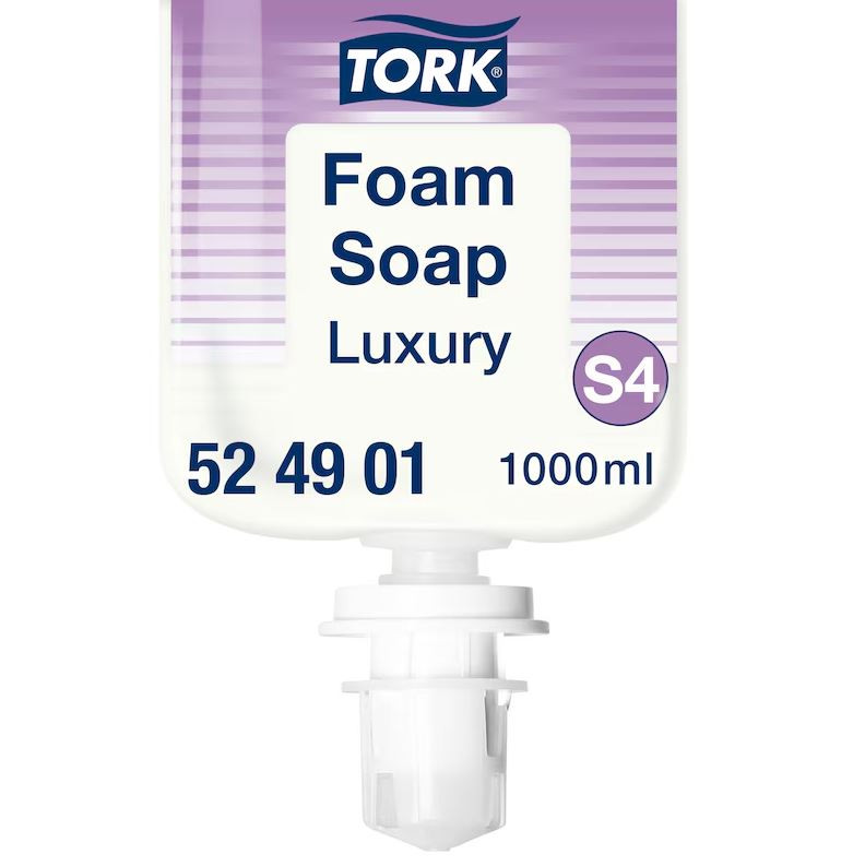 Tork Premium Luxus Soft kézkímélő habszappan, 1000 ml