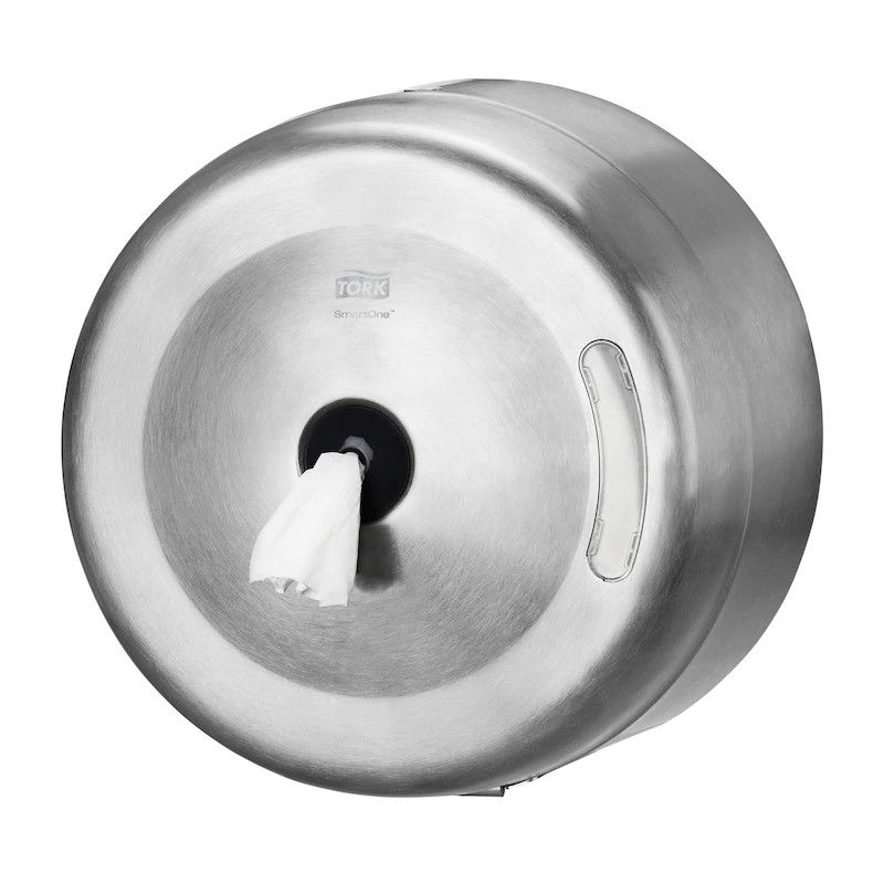 Tork SmartOne® tekercses toalettpapír-adagoló, inox/rozsdamentes