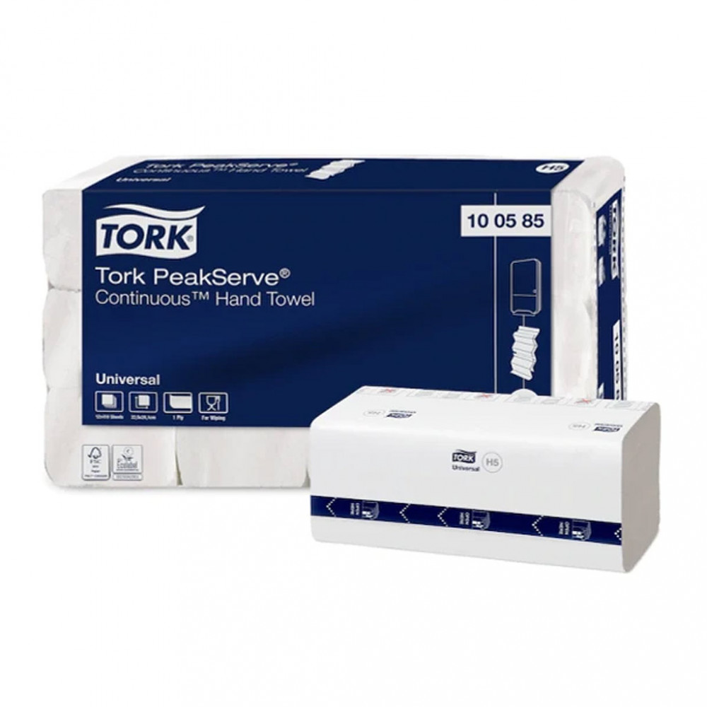 Tork Universal PeakServe® folyamatos adagolású kéztörlőpapír, 12 csomag/karton