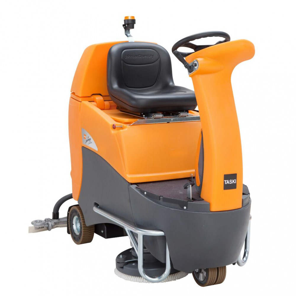 TASKI swingo 2500 B nagyteljesítményű, vezetőüléses, kétkefés automata takarítógép
