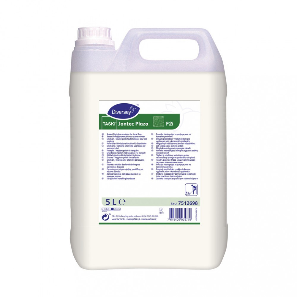 Taski Jontec Plaza magasfényű viaszbevonatoló és rétegképző kőpadlóhoz, 5 liter