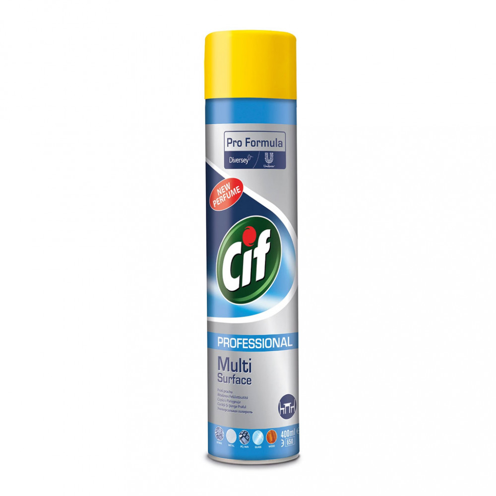 Cif Pro Formula Multi Surface általános felülettisztító aerosol, 400 ml