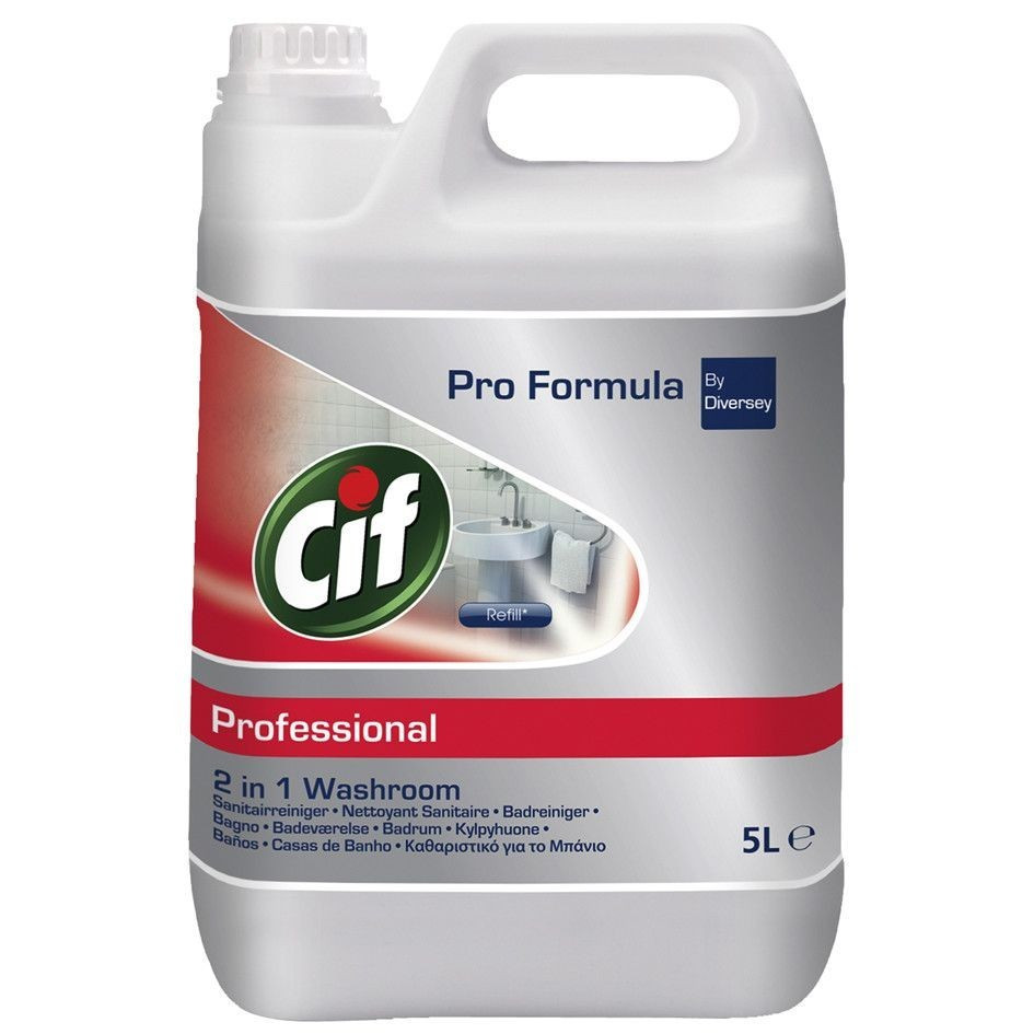 Cif Pro Formula Washroom fürdőszobai tisztító- és vízkőoldószer, 5 liter