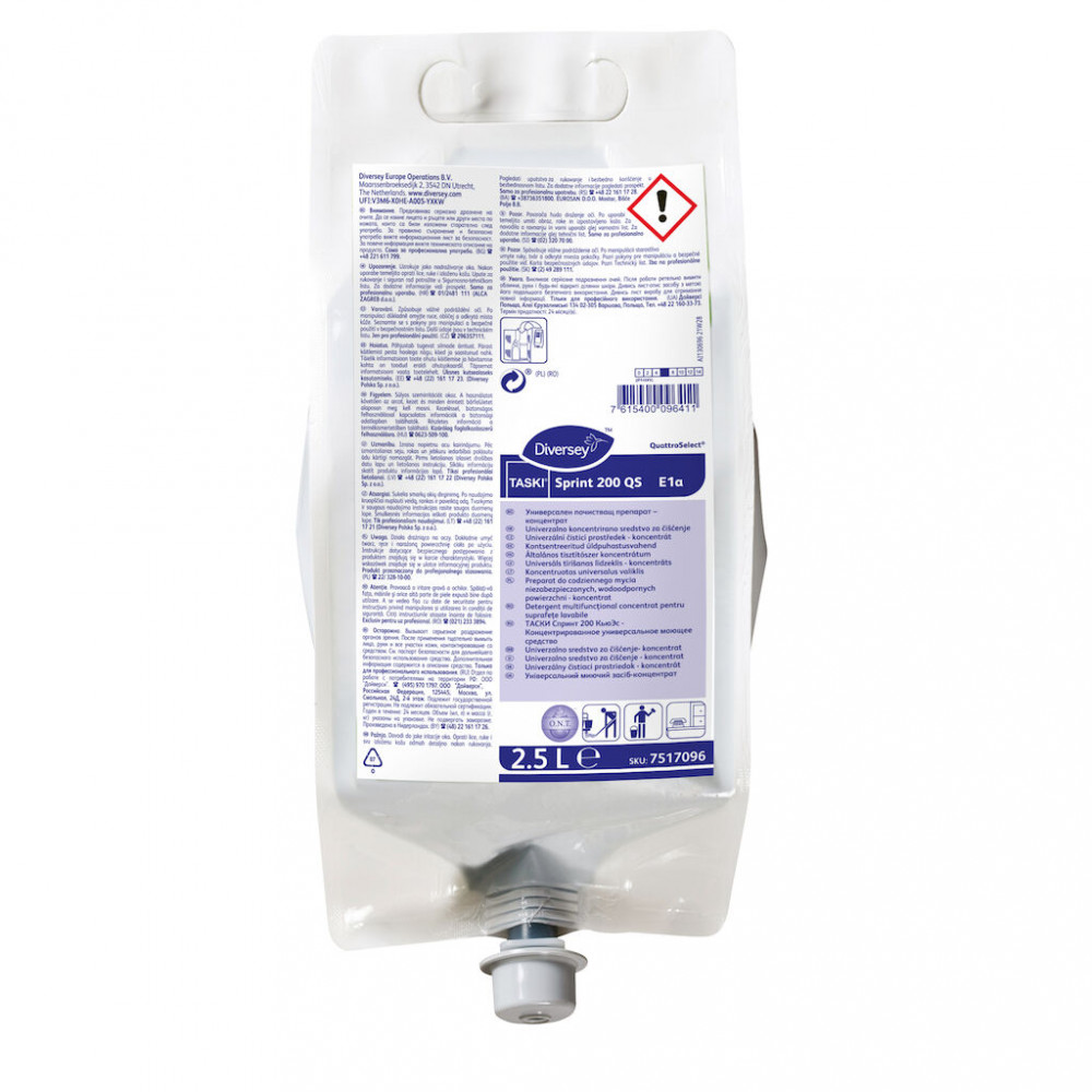 Taski Sprint 200 QS univerzális tisztítószer koncentrátum, 2,5 liter