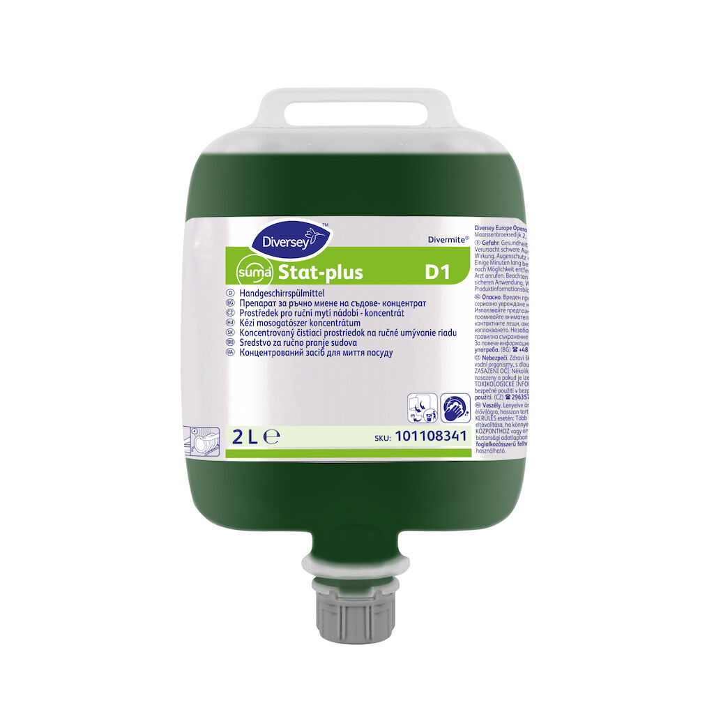 Suma Stat-plus D1 bac kézi mosogatószer koncentrátum, 3*2 liter/karton