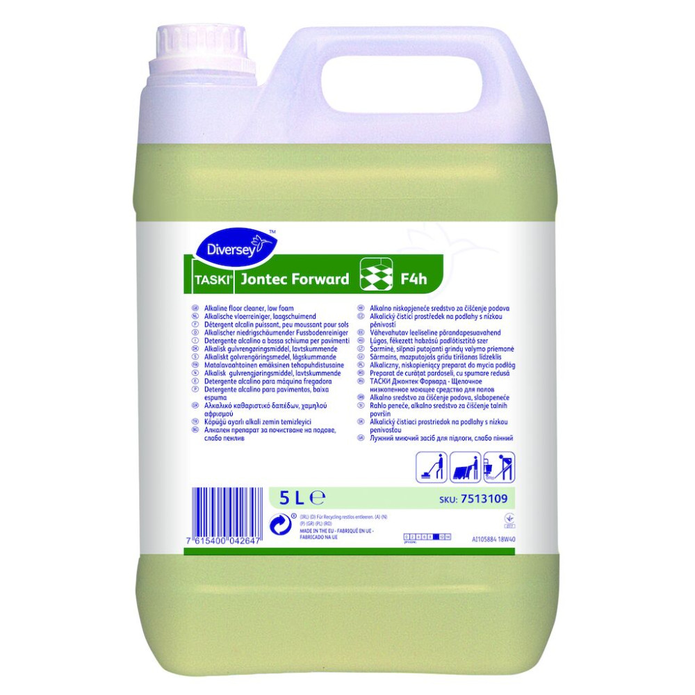 Taski Jontec Forward lúgos, fékezett habzású padlótisztító szer, 5 liter