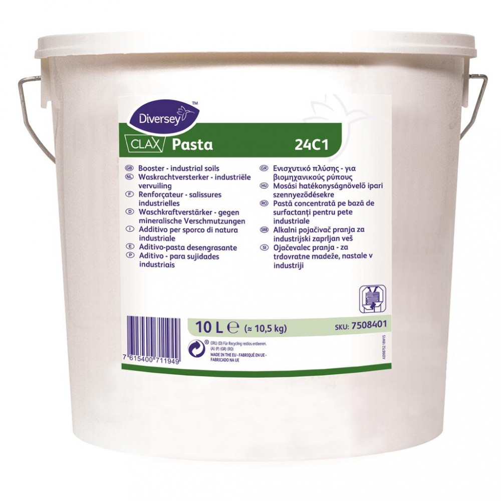 Clax Pasta 24C1 mosási hatékonyságnövelő ipari szennyeződésekhez, 10 liter