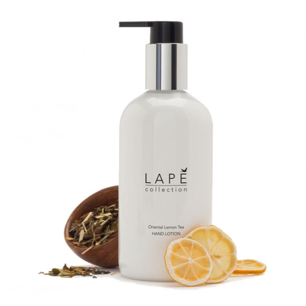 LAPÉ Collection Oriental Lemon Tea Hand Lotion, 8 x 300 ml