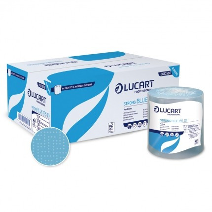 Lucart Strong Blue 155 ID Identity automata adagolós kéztörlő