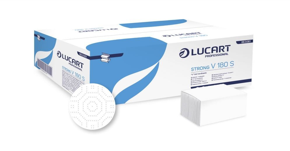 Lucart Strong V 180 S hajtogatott kéztörlő