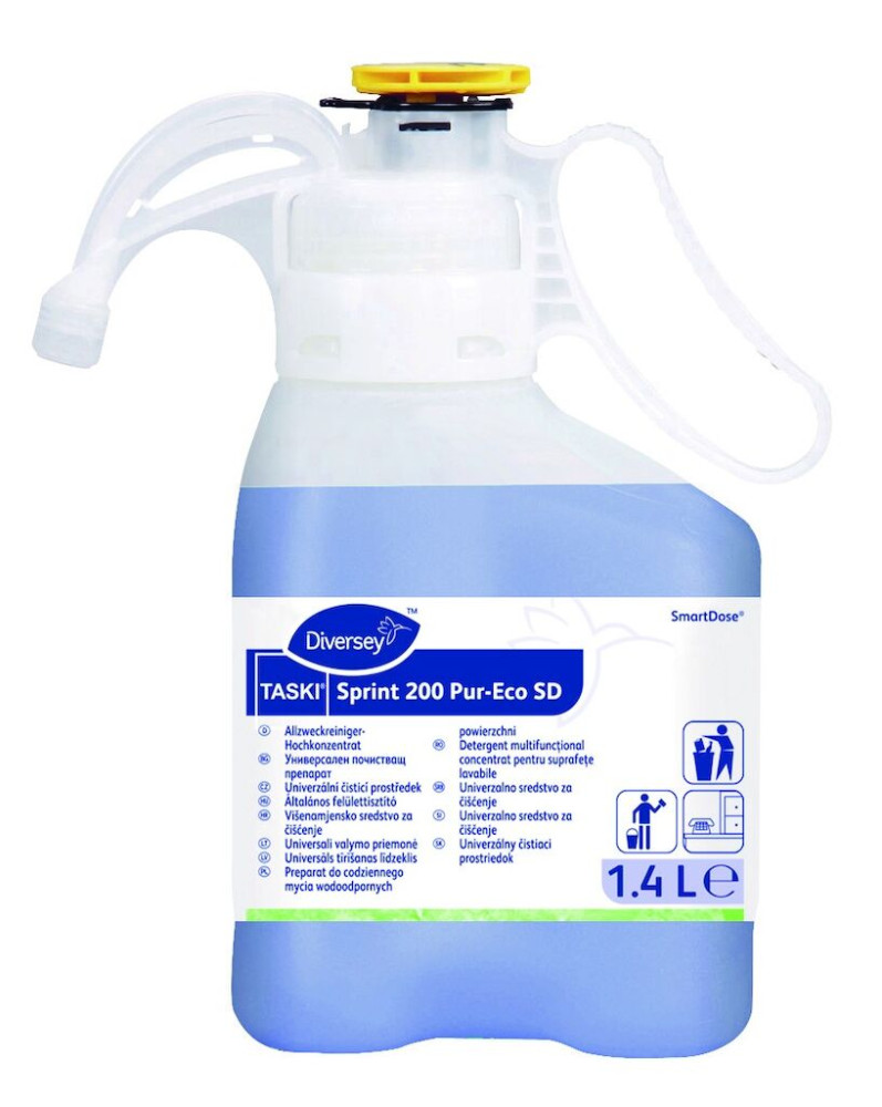 Taski Sprint 200 Pur-Eco SmartDose általános tisztítószer, 1,4 liter