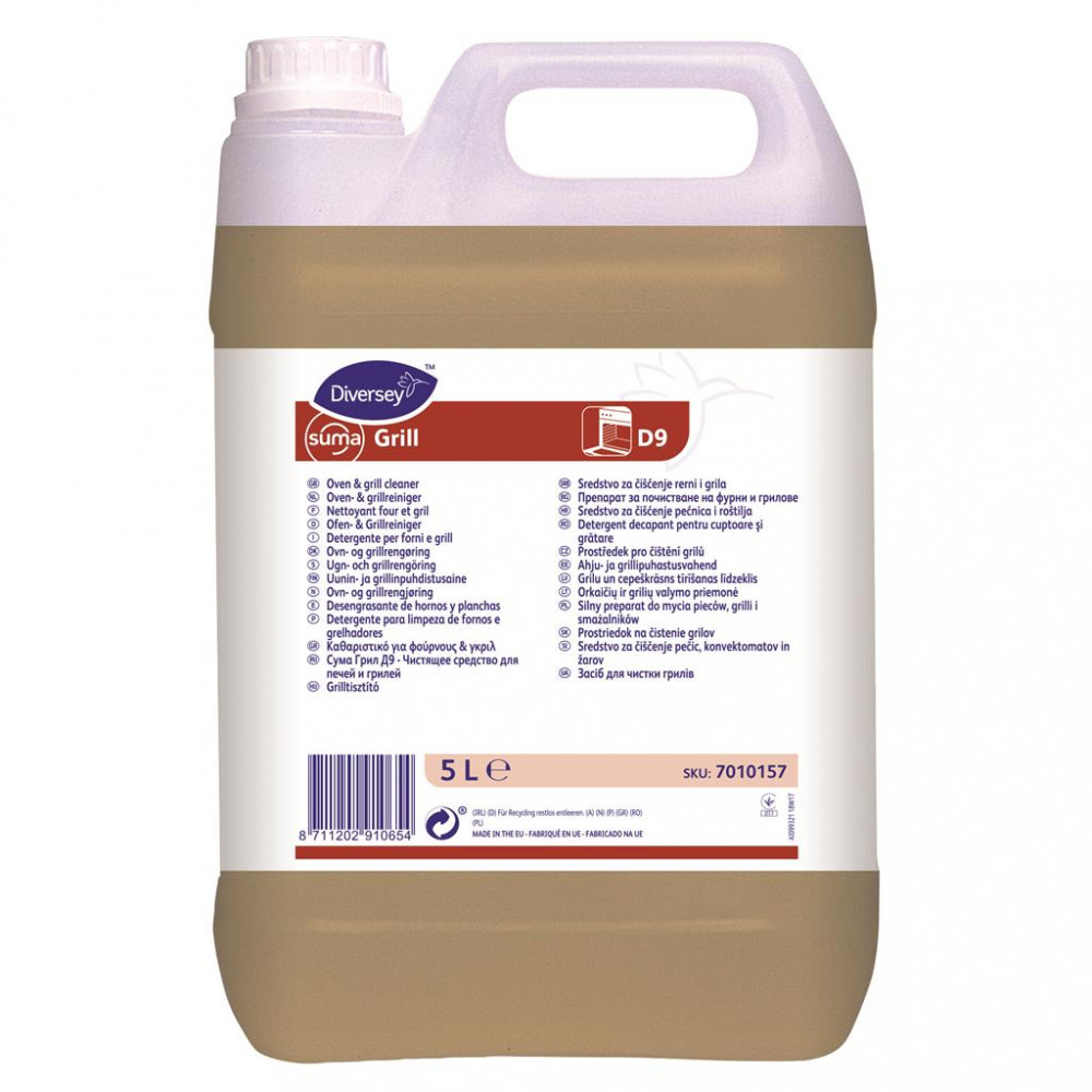 Suma Grill D9 sütő- és grilltisztító, 5 liter