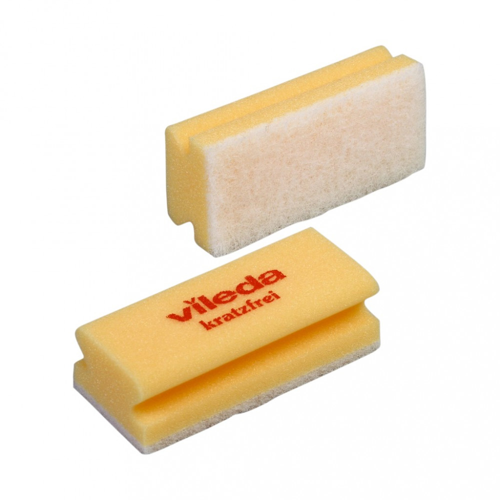 Vileda Non-Scratch karcmentes súrolószivacs, 7*15 cm, sárga