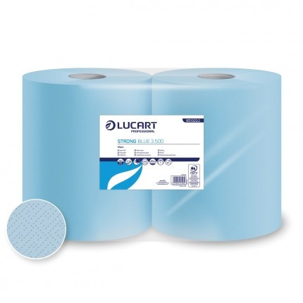 Lucart Strong Blue 3.500 tekercses törlőkendő