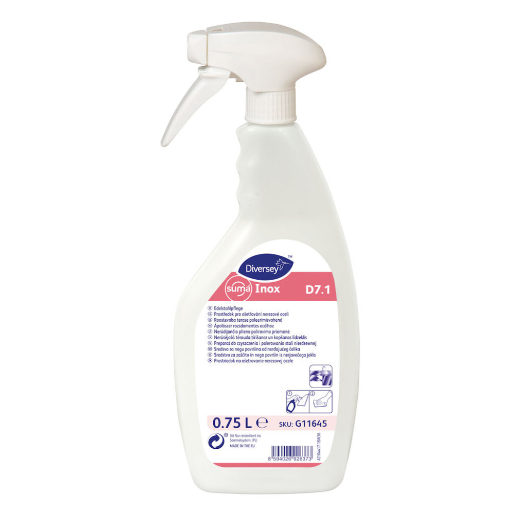 Suma Inox D7.1 rozsdamentes acélápoló szer, 750 ml