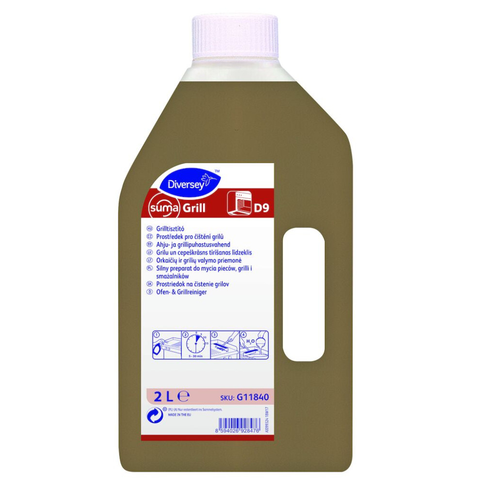 Suma Grill D9 sütő- és grilltisztító, 2 liter